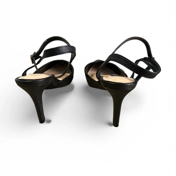 Jones New York Black Slingback Heels - Picture 4 of 5